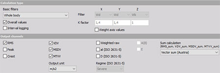 Dewesoft 人體振動模塊 摩托車人體振動測量(圖12)